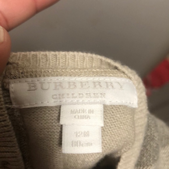 Burberry baby Sweater - Picture 3 of 3